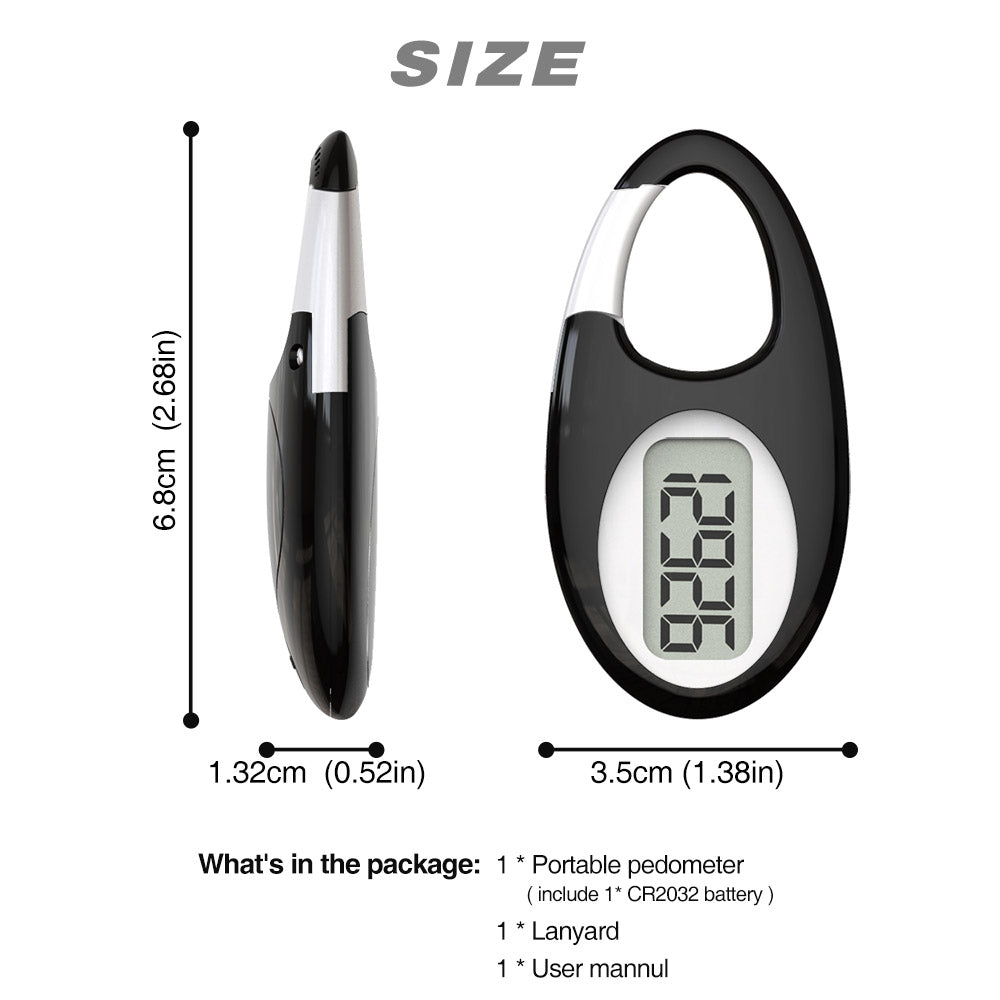 3D Pedometer-Orebo F1