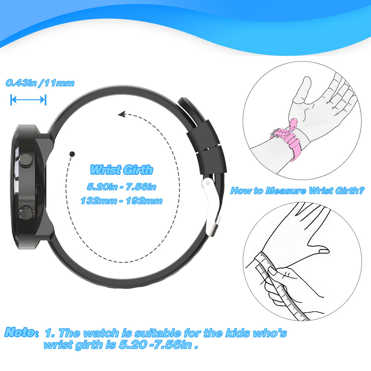 Kids Watch-Orebo T5A