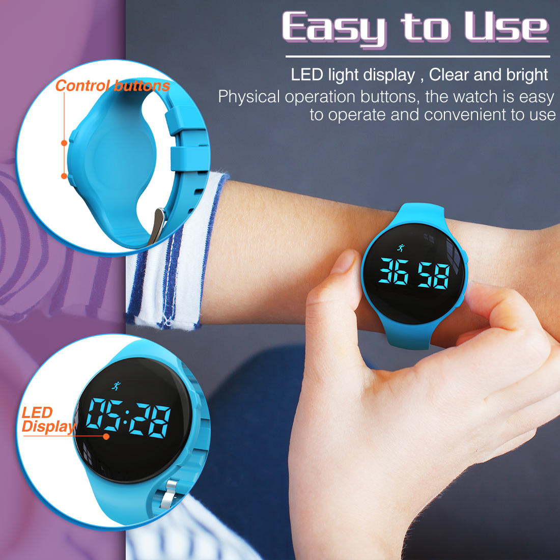 Kids Watch-Orebo T6A