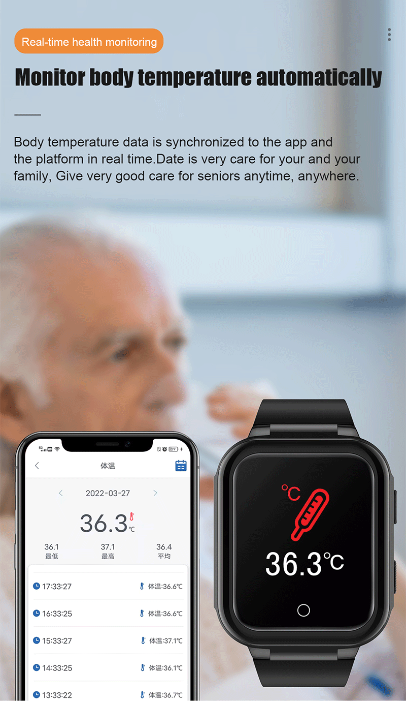 body temperature smartwatch